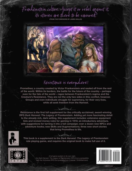 Dark Harvest: Legacy of Frankenstein - Resistance