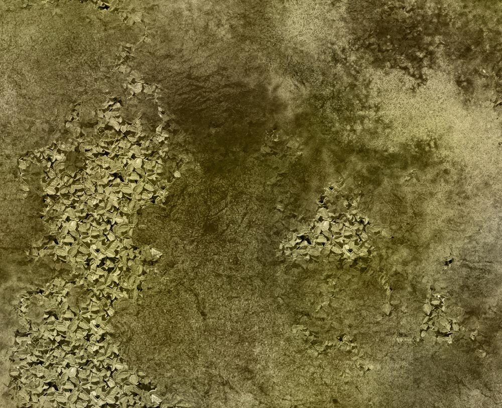 Battle Mat: 4x6 Scrubland