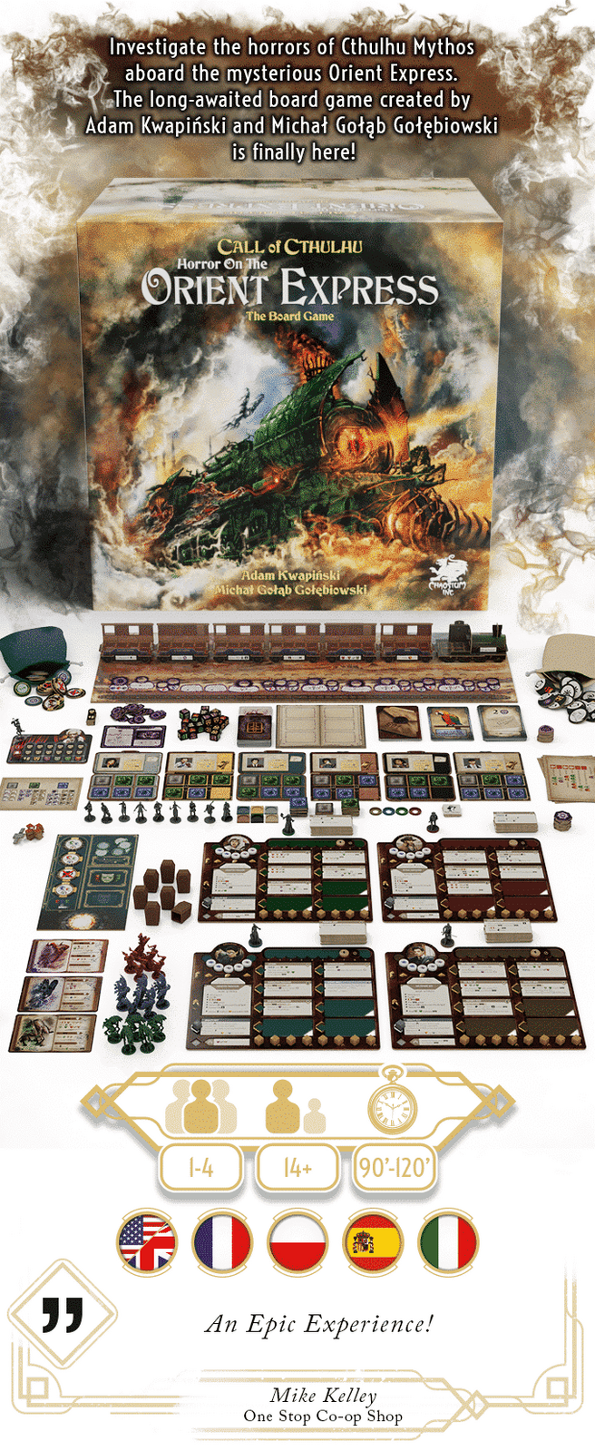 Horror on the Orient Express: The Board Game