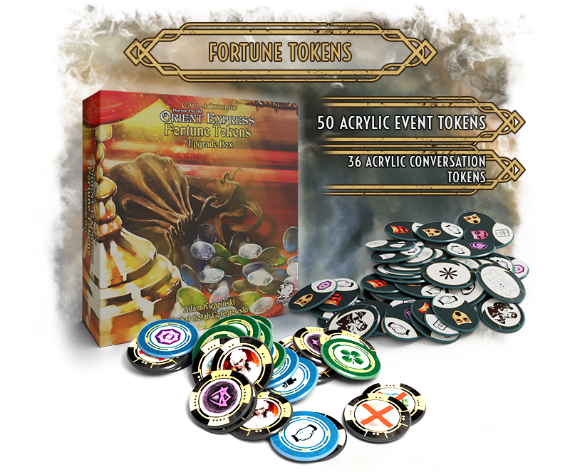 Horror on the Orient Express: Fortune Tokens Upgrade Box