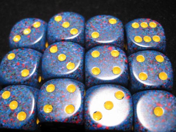 Speckled 16mm D6 Twilight (12)