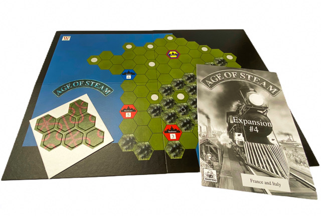 Age of Steam -Expansion #4 France & Italy
