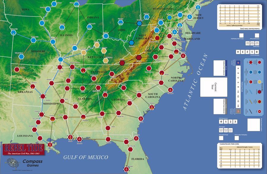 Rebel Tide - The American Civil War