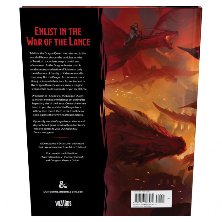 D&D Dungeons & Dragons Dragonlance - Shadow of the Dragon Queen