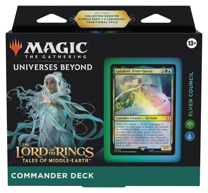 Magic the Gathering: The Lord of the Rings Tales of Middle Earth Commander Decks