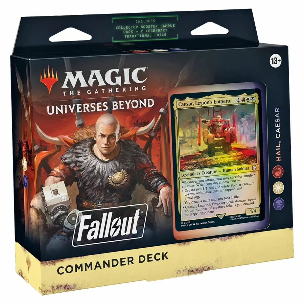 Magic the Gathering: Fallout Commander Decks (4 Decks Per Display)