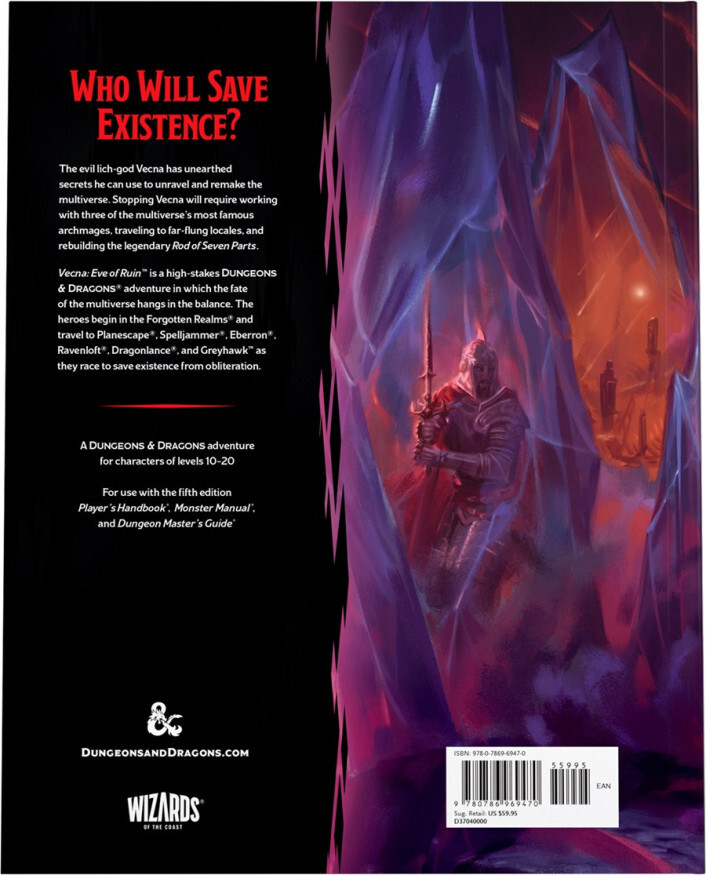 D&D 5th Edition: Vecna: Eve of Ruin