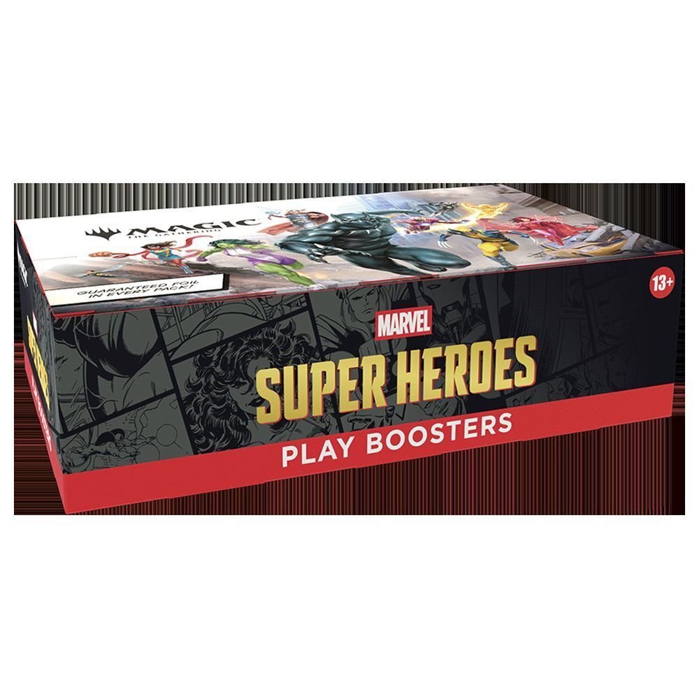 Magic the Gathering: Marvel Super Heroes - Play Booster Display