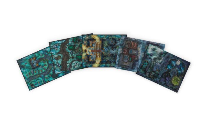 D&D Dungeons & Dragons: Ravenloft the Horrors Within - Map Pack