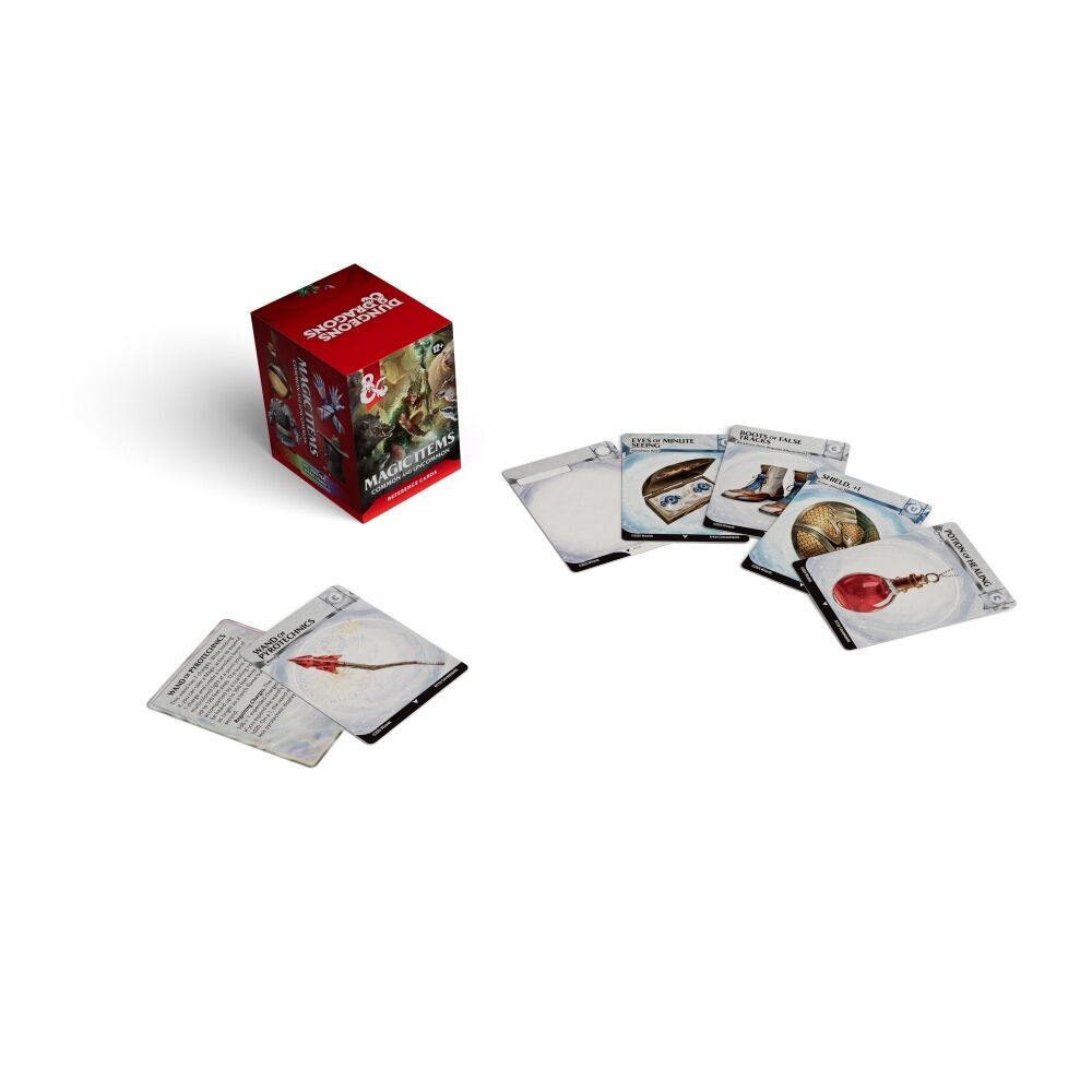 Dungeons & Dragons Reference Cards Magic Items Common and Uncommon