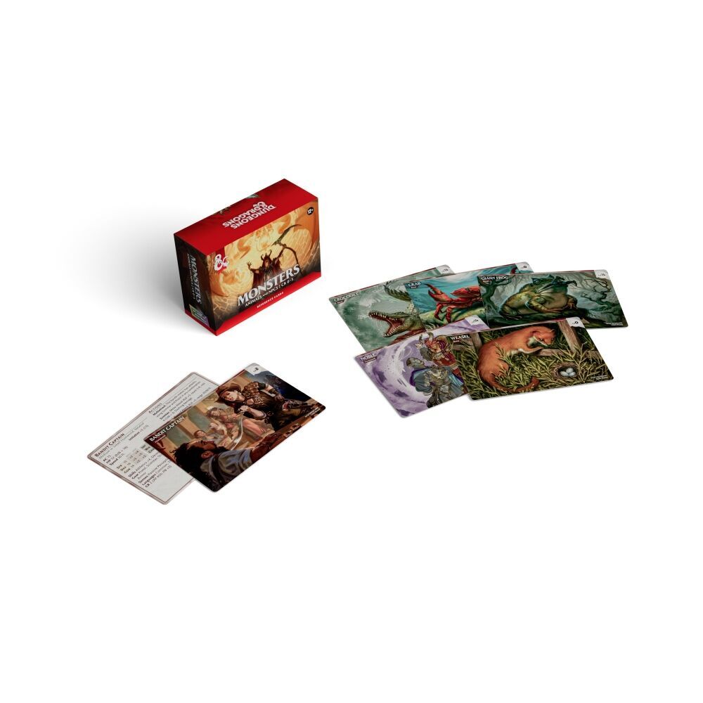 Dungeons & Dragons Reference Cards Monsters Animals and NPCs CR 0-5