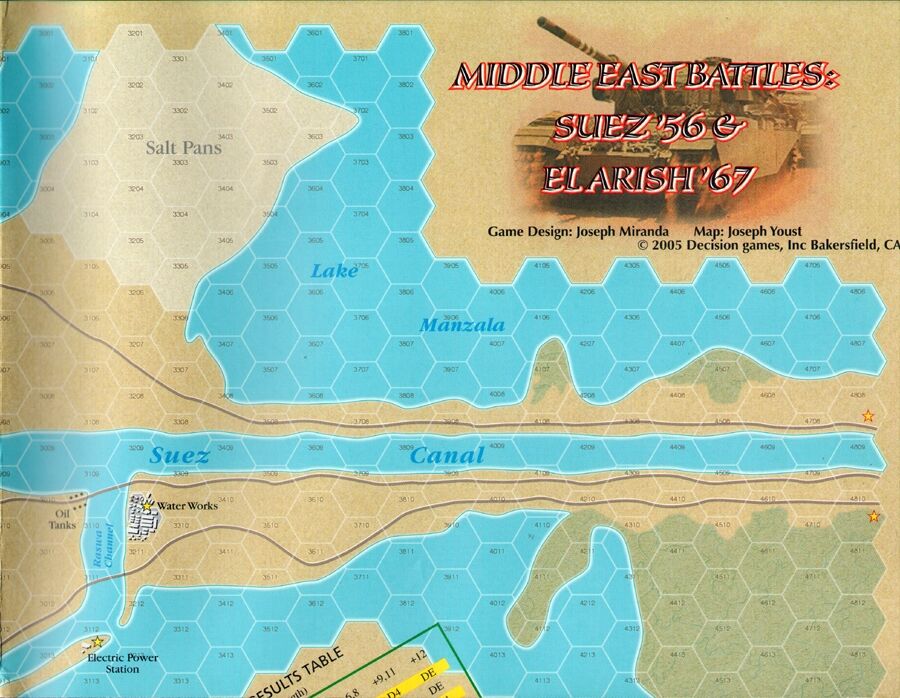 Strategy & Tactics #226: Middle East Battles - The Sinai Campaigns of 1956 and 1967