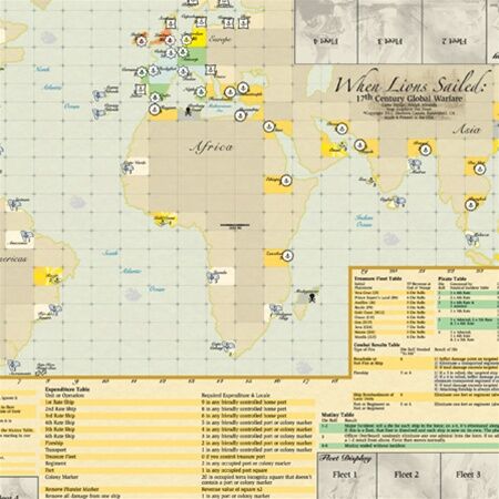 Strategy & Tactics #268: When Lions Sailed - 17th Century Global Naval War