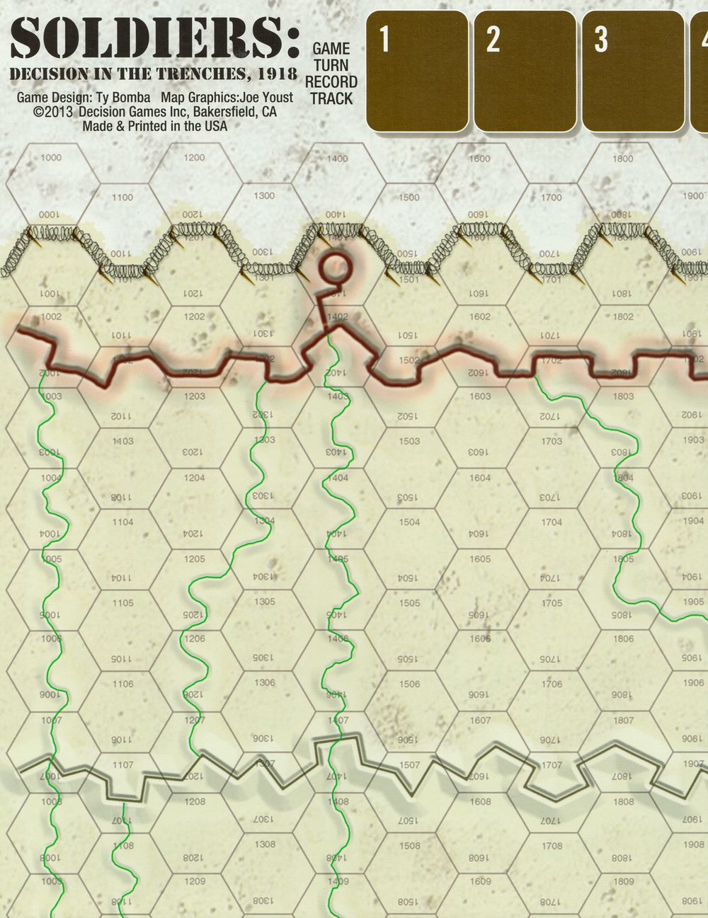 Strategy & Tactics #280: Soldiers 1918 - Decision in the Trenches