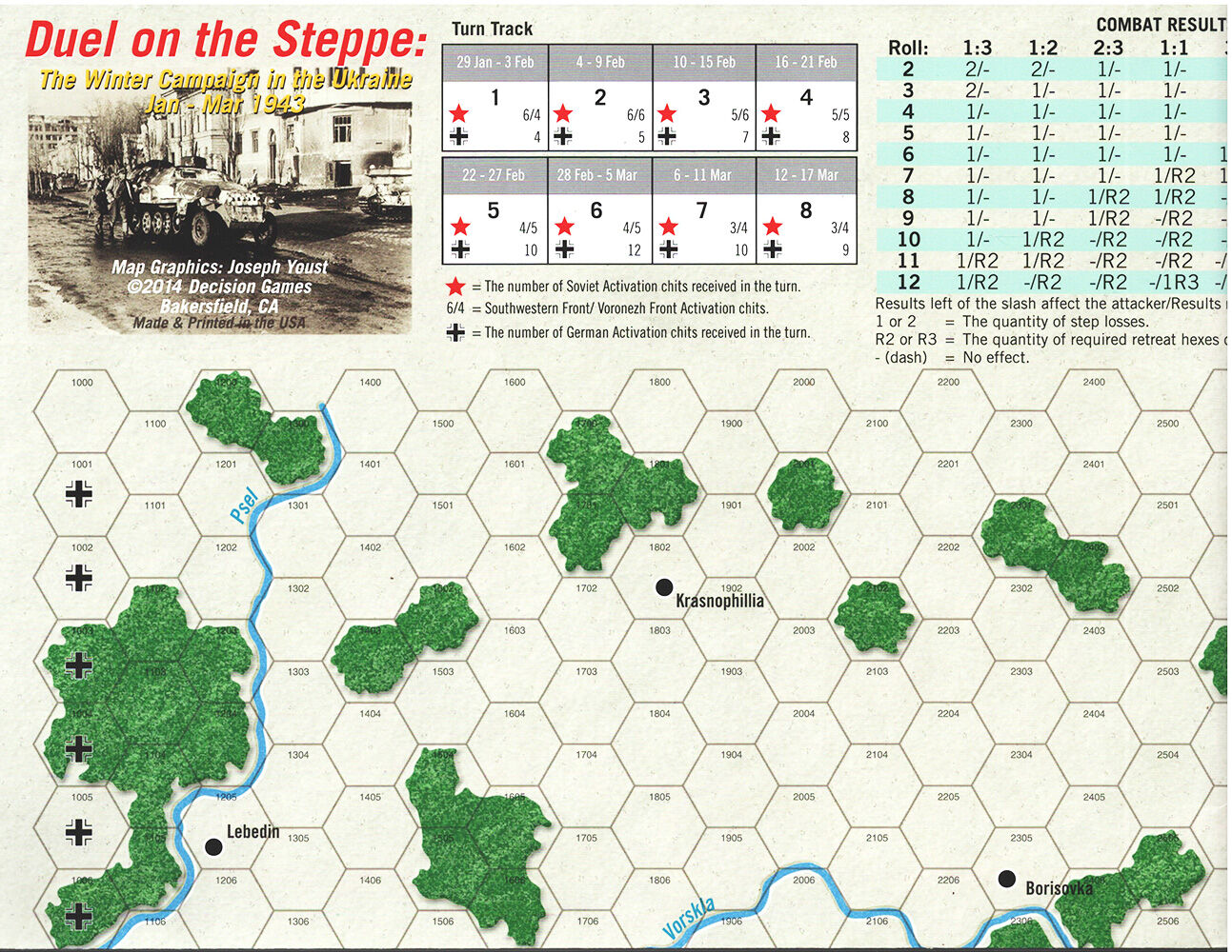 Strategy & Tactics #285: Duel on the Steppe - Russia, February-March 1943