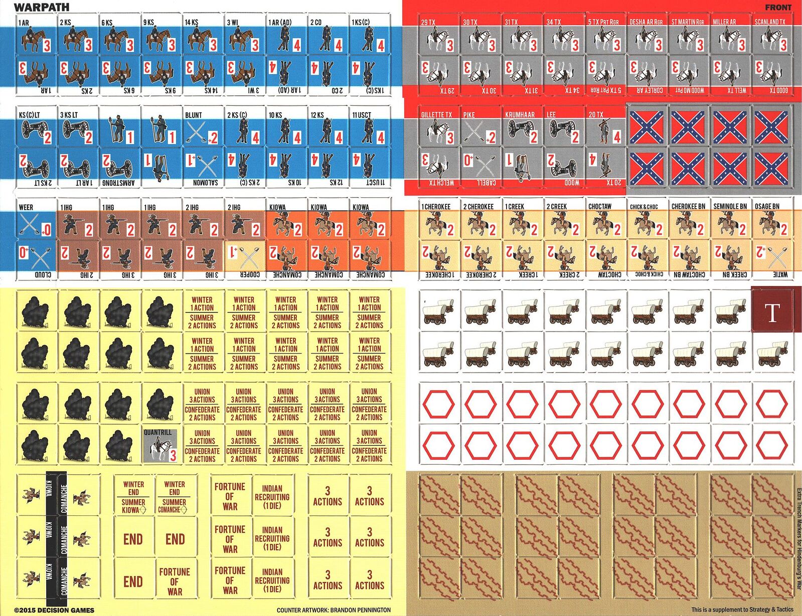 Strategy & Tactics #291: Warpath - Indian Territory in the American Civil War