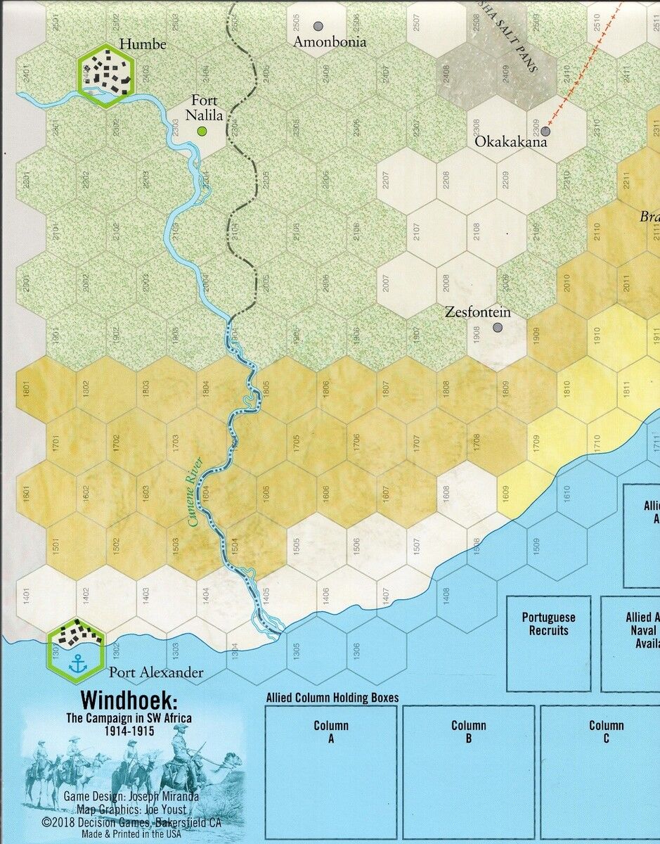 Strategy & Tactics #313: Windhoek - Campaigns in Southwest Africa 1914-15