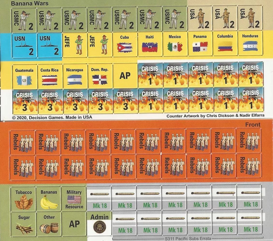 Strategy & Tactics #322: Banana Wars - US Intervention in the Caribbean 1898-1935