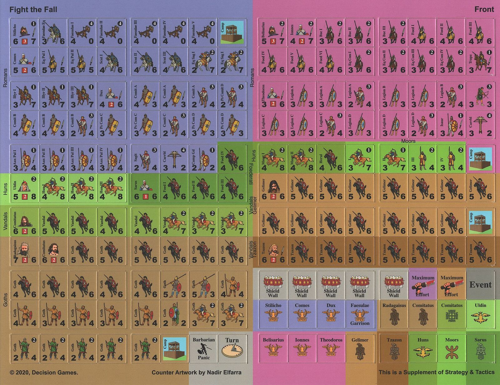 Strategy & Tactics #324: Fight The Fall - Faesulae A.D. 405 & Tricamerum A.D. 533