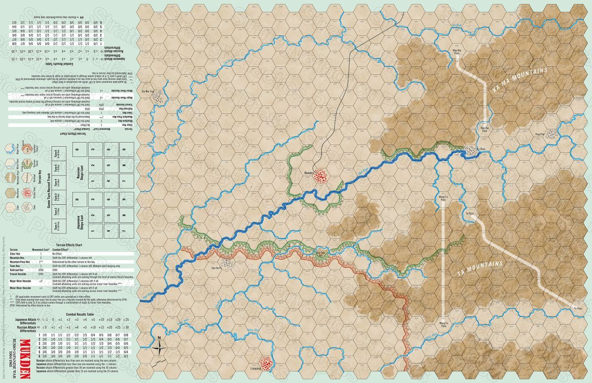 Strategy & Tactics #326:  Battle of Mukden 1905