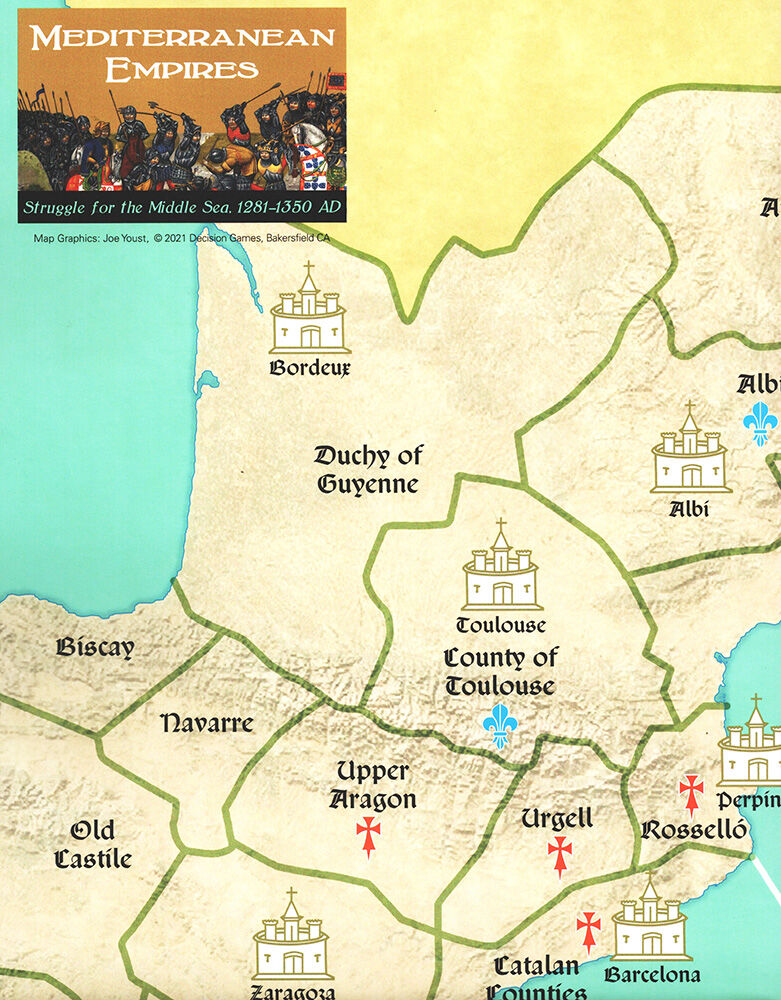 Strategy & Tactics #330: Mediterranean Empires - Struggle for the Middle Sea, 1281-1350