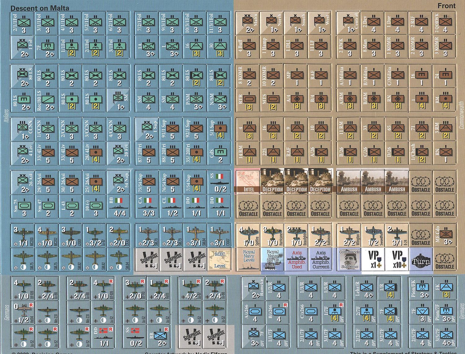 Strategy & Tactics #335: Malta Invasion 1942 – Descent on Malta (Solitaire)