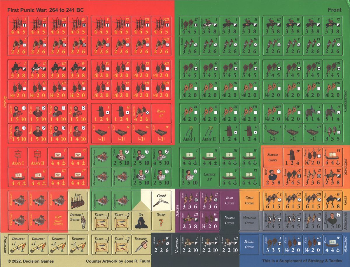 Strategy & Tactics #336: First Punic War 264 to 241 BC