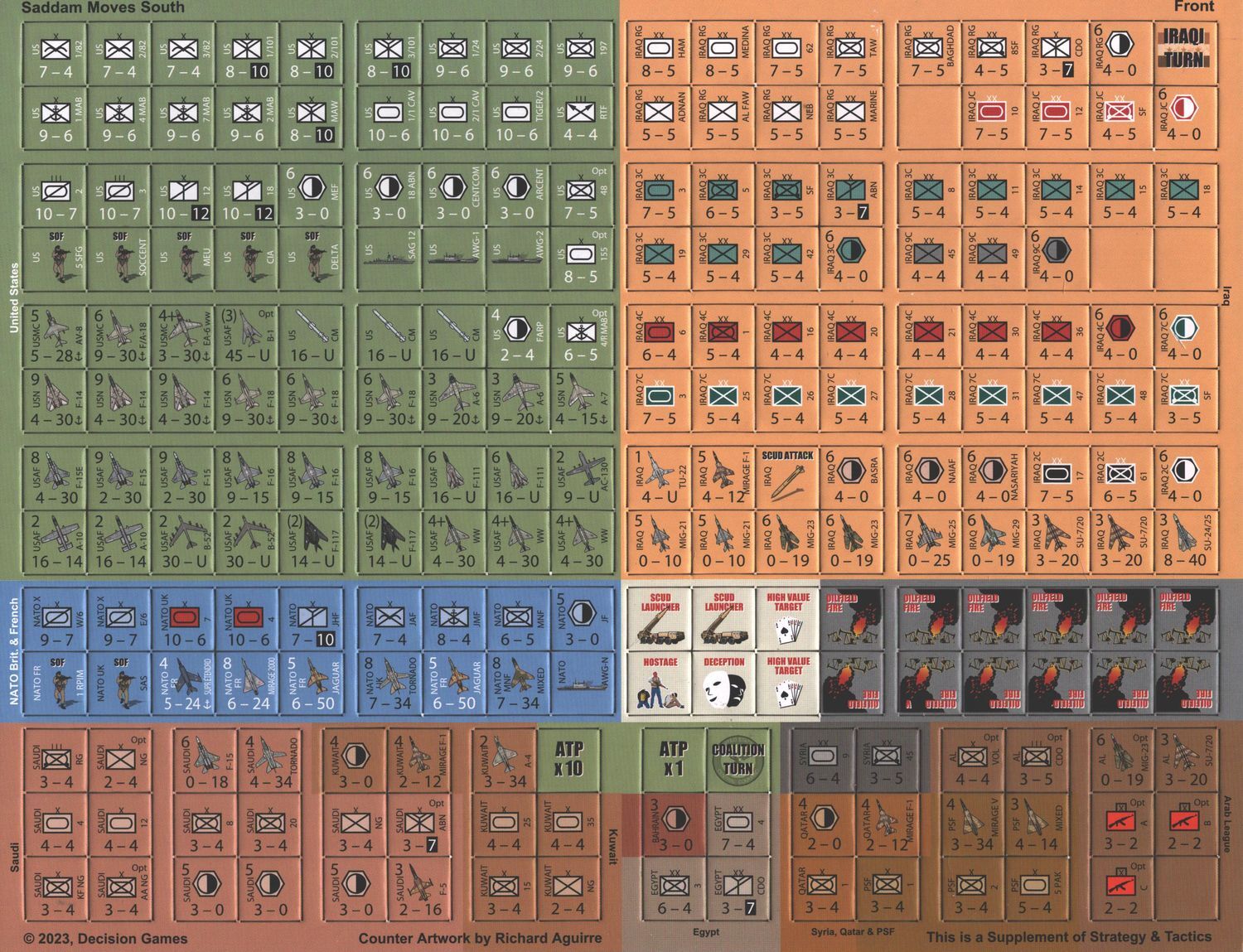 Strategy & Tactics #339: Saddam Moves South: What If?