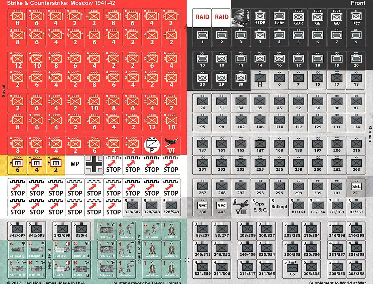 World at War #53: Strike and Counterstrike 1941-1942 (Solitaire)