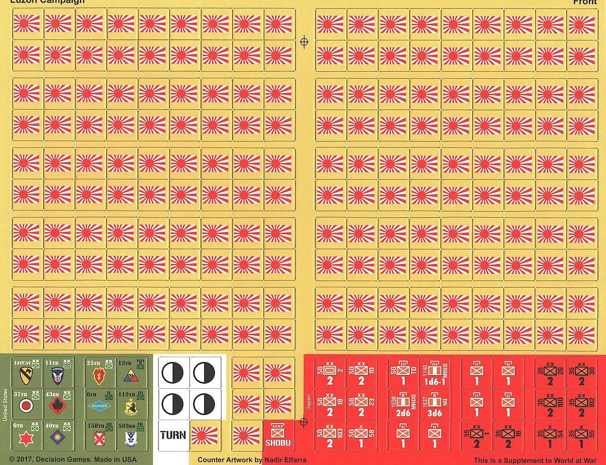 World at War #59: The Luzon Campaign 1945 (Solitaire)