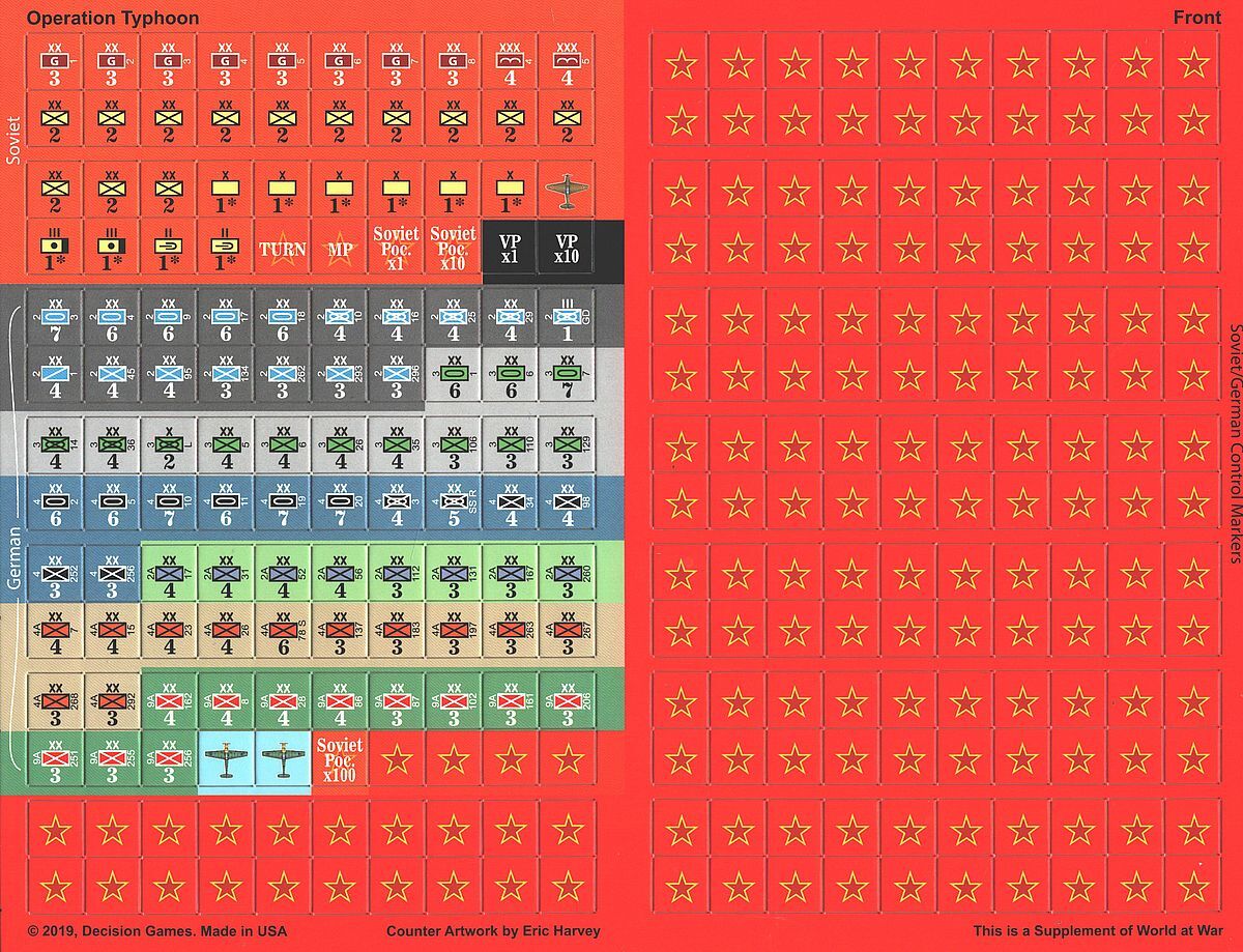 World at War #65: Operation Typhoon (Solitaire)