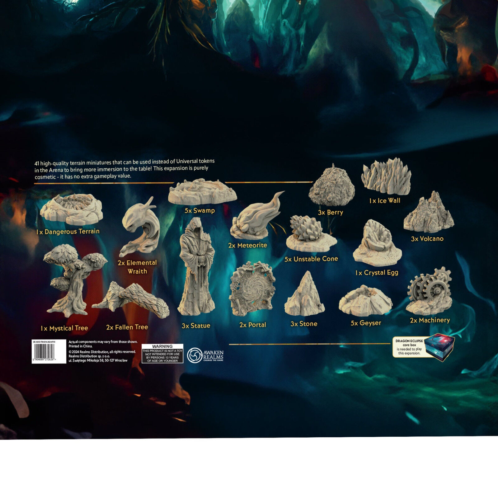 Dragon Eclipse: Terrains