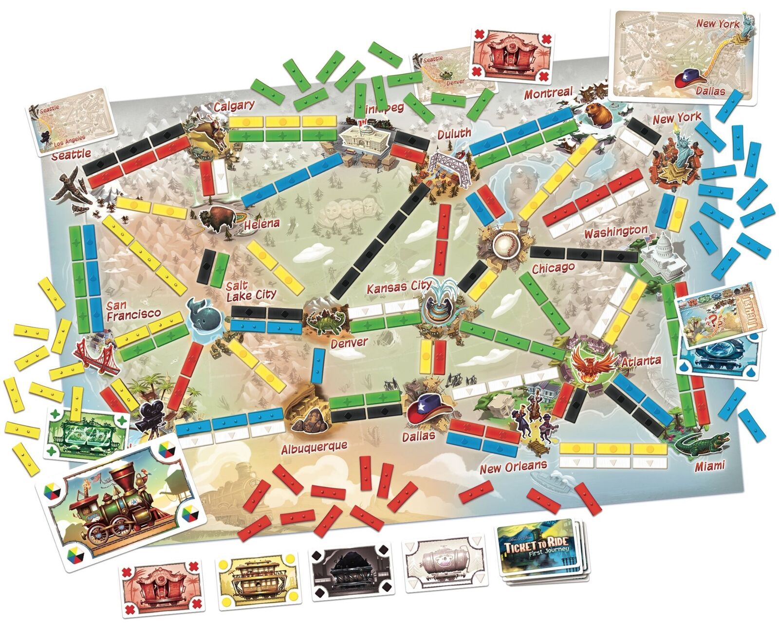 Ticket to Ride: First Journey - US