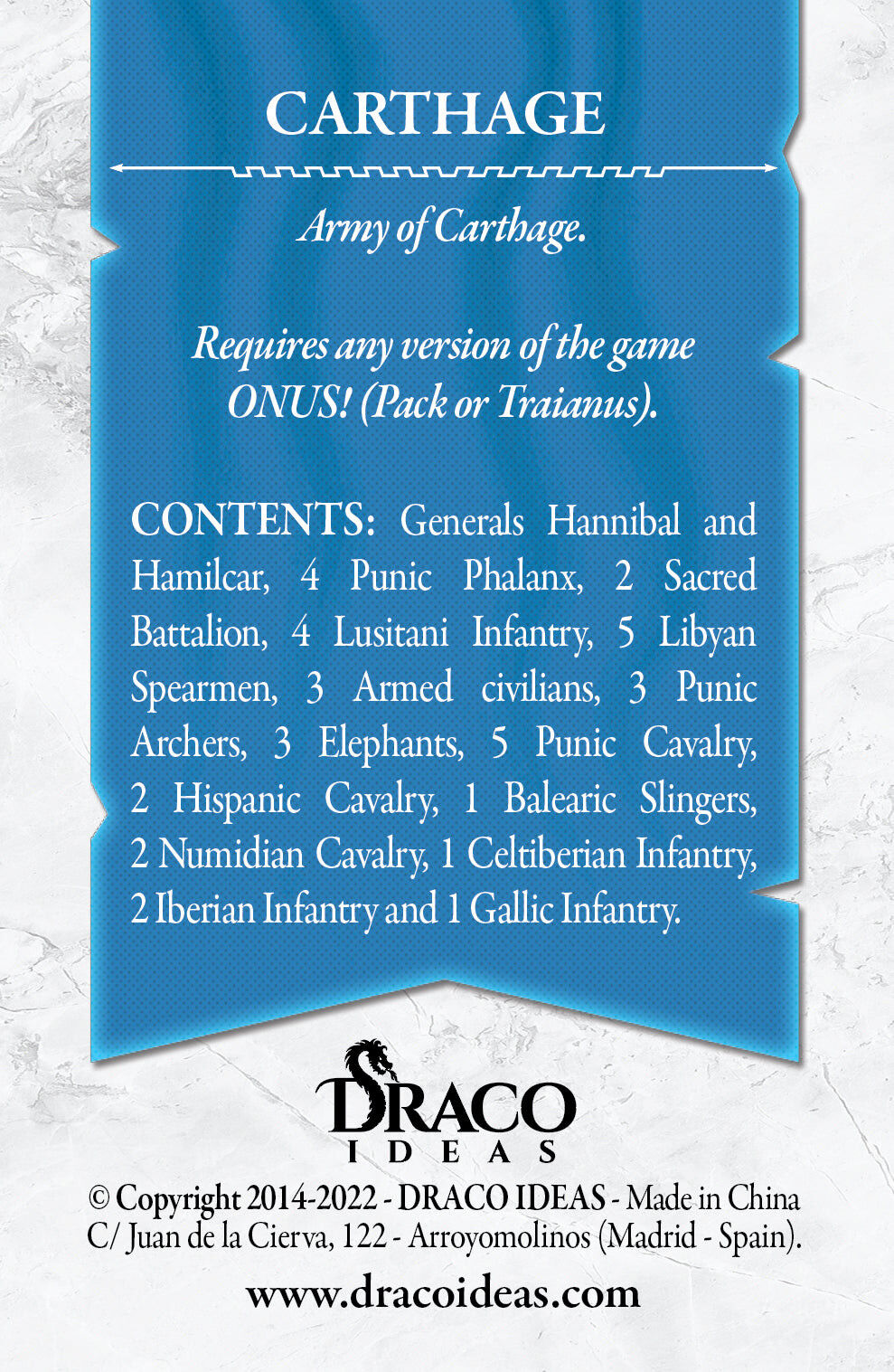 Onus! Army II: Carthage Expansion