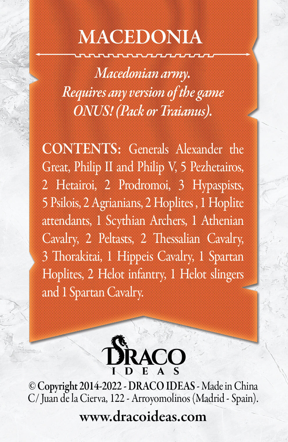 Onus! Army VI: Macedonia Expansion