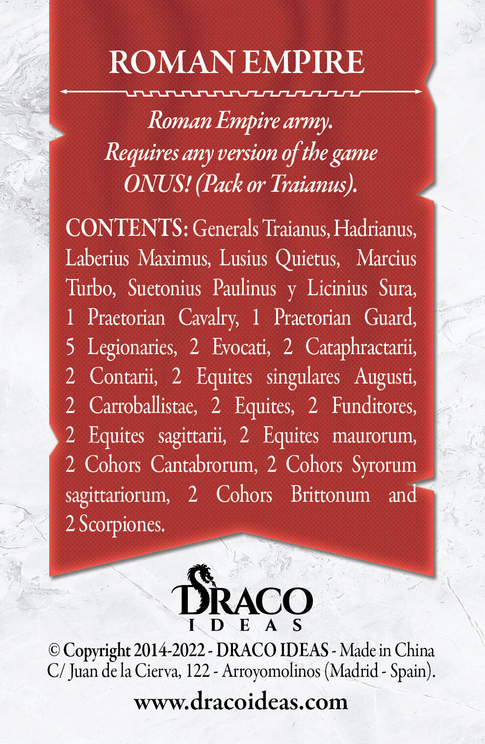 Onus! Army VII: Roman Empire Expansion