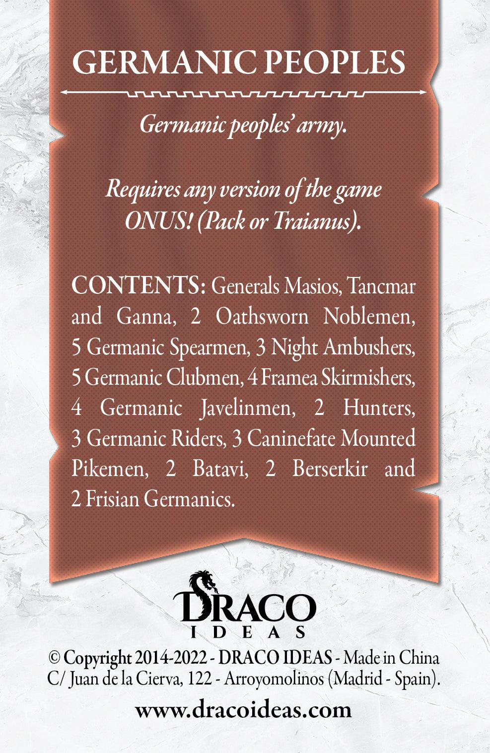 Onus! Army X: Germanic Peoples Expansion