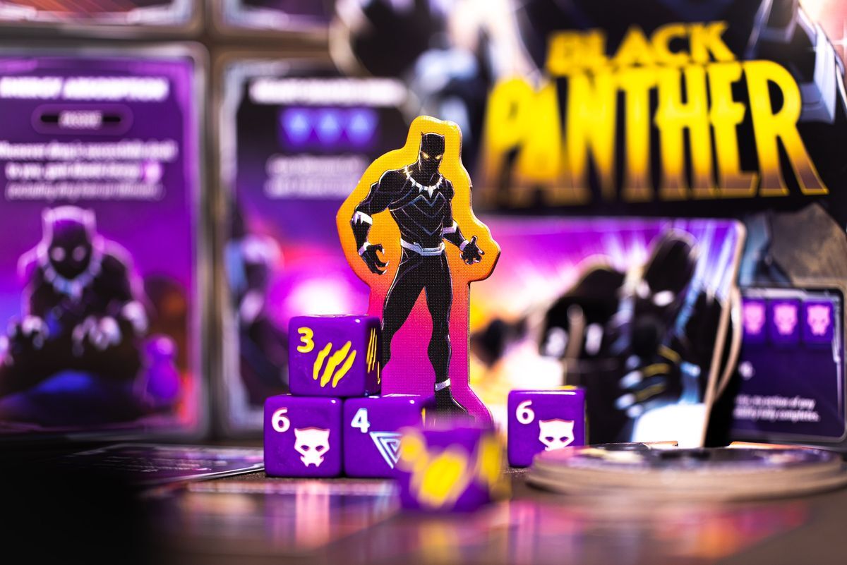 Dice Throne: Marvel Hero Box 1 - Captain Marvel and Black Panther