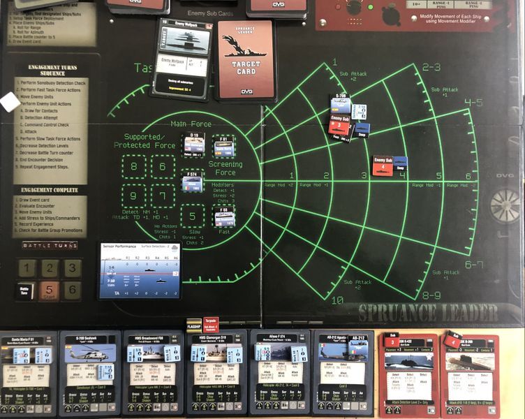 Spruance Leader: The Cold War Fleet Combat Solitaire Strategy Game