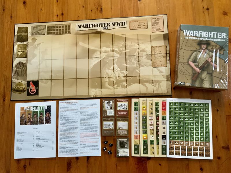 Warfighter: The WWII North African Combat Card Game