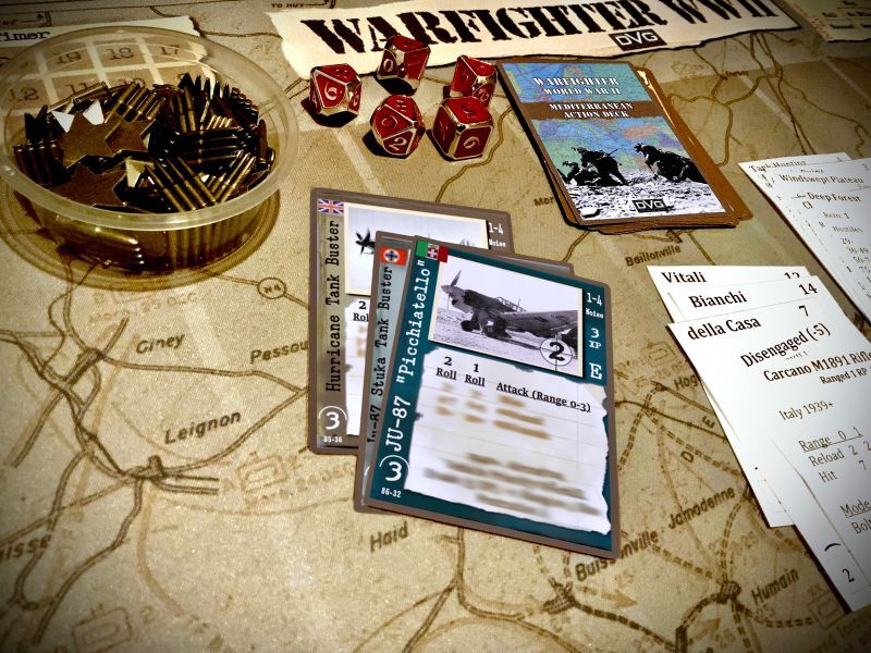  Warfighter: The WWII Mediterranean Combat Card Game