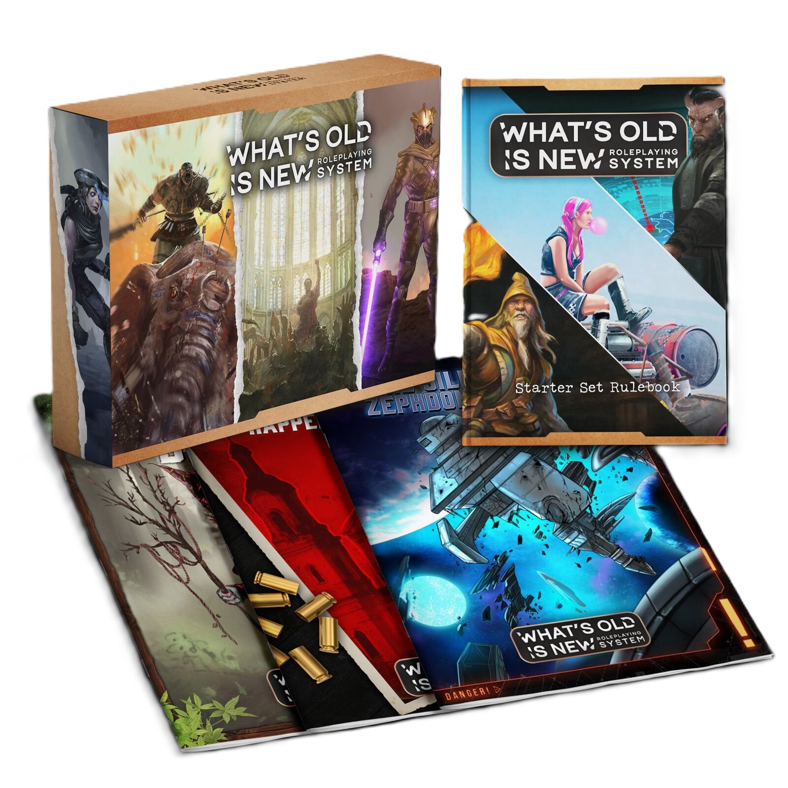 WOIN (What's OLD is NEW) RPG: Starter Box Set