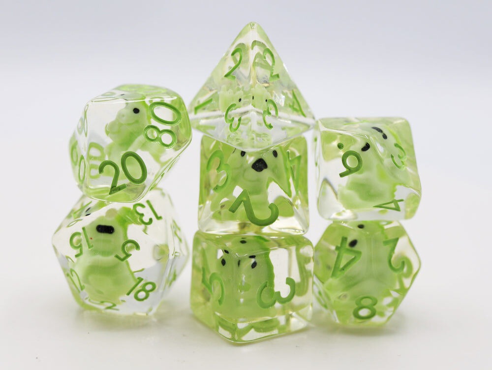 Baby T-Rex RPG Dice Set