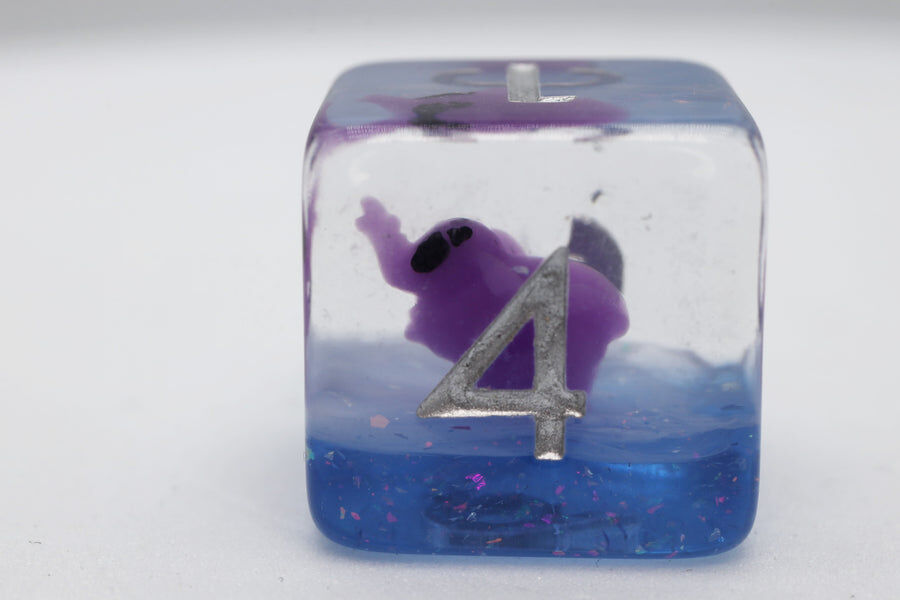 Purple Elephant RPG Dice Set