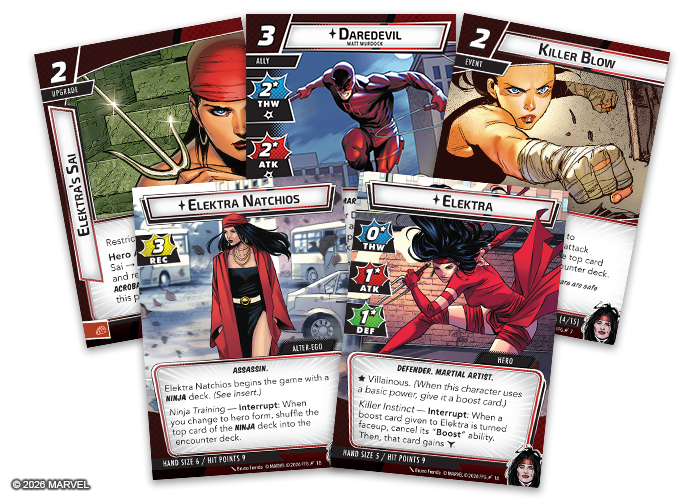 Marvel Champions LCG: Elektra Hero Pack