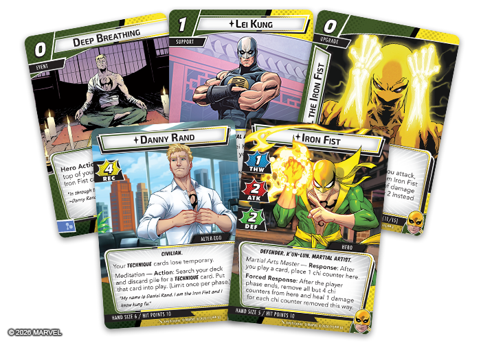 Marvel Champions LCG: Iron Fist Hero Pack