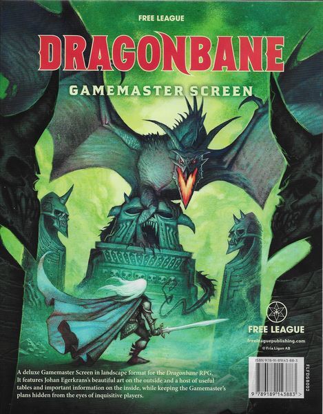 Dragonbane RPG - GM Screen