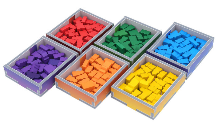 Folded Space Game Inserts: Architects of the West Kingdom Collector's Box