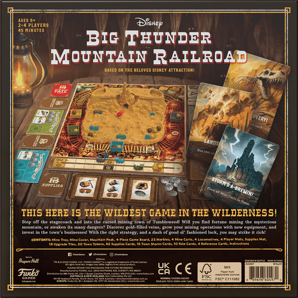 Disney: Big Thunder Mountain Railroad Game