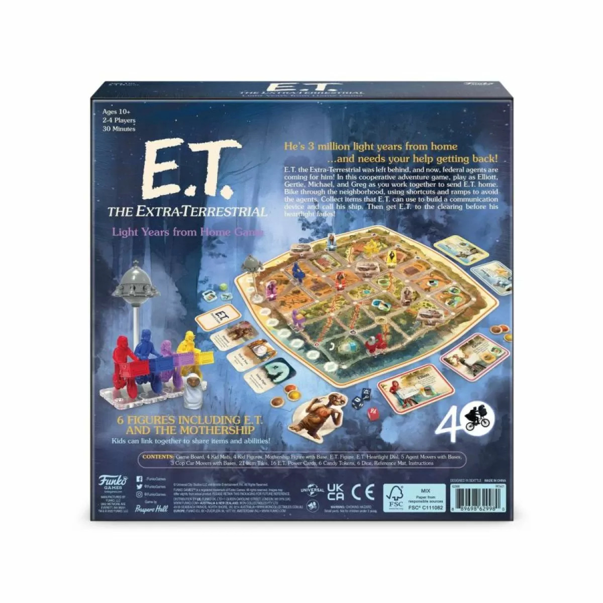 E.T. the Extra-Terrestrial - Light Years from Home Board Game